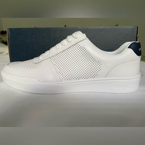 Cole Haan Grand Crosscourt Modern Tennis Sneaker - Optic White / Peacock